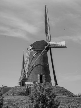 Hollanda 'daki küçük Bredevoort şehri.