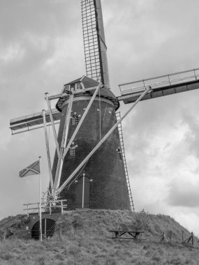 Hollanda 'daki küçük Bredevoort şehri.