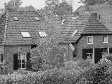 Hollanda 'daki küçük Bredevoort şehri.