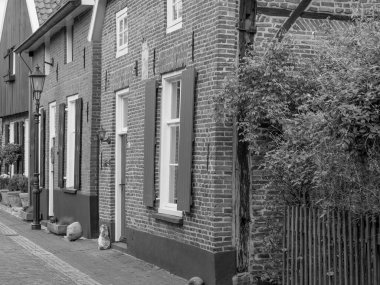 Hollanda 'daki küçük Bredevoort şehri.