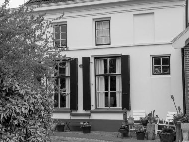 Hollanda 'daki küçük Bredevoort şehri.