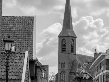 Hollanda 'daki küçük Bredevoort şehri.