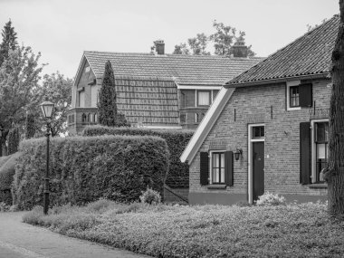 Hollanda 'daki küçük Bredevoort şehri.