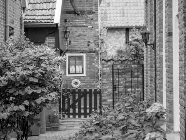 Hollanda 'daki küçük Bredevoort şehri.