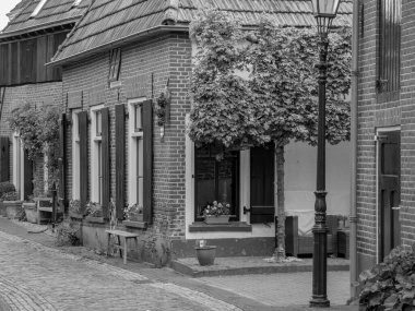 Hollanda 'daki küçük Bredevoort şehri.