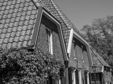 Hollanda 'daki küçük Bredevoort şehri.