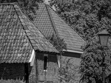 Hollanda 'daki küçük Bredevoort şehri.