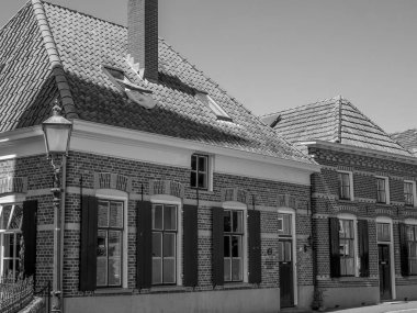 Hollanda 'daki küçük Bredevoort şehri.