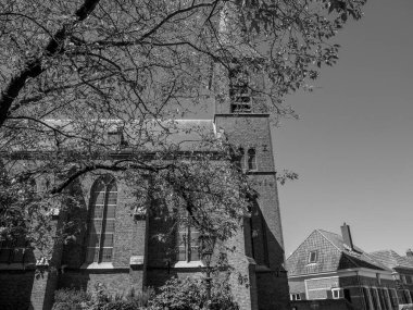 Hollanda 'daki küçük Bredevoort şehri.