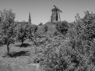 Hollanda 'daki küçük Bredevoort şehri.