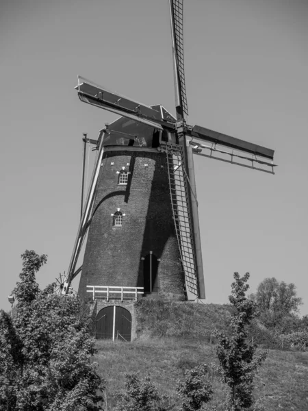 Hollanda 'daki küçük Bredevoort şehri.