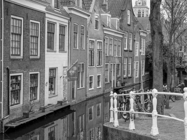 Città Olandesi Alkmaar Delft — Foto Stock