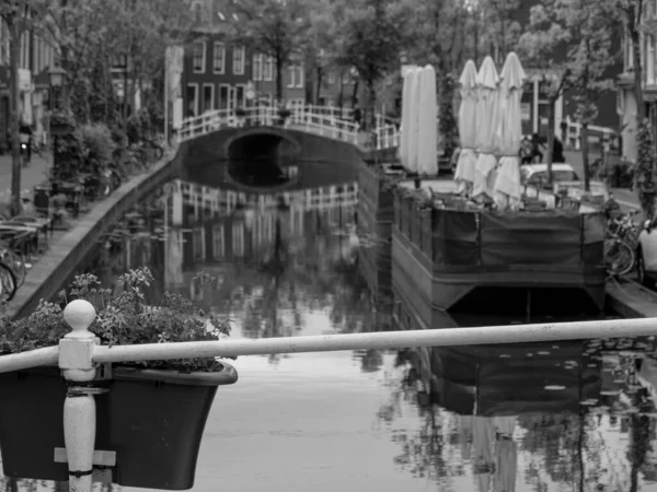 Die Holländischen Städte Alkmaar Und Delft — Stockfoto