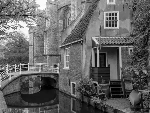 Holenderskie Miasta Alkmaar Delft — Zdjęcie stockowe