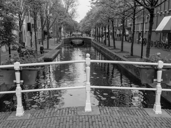 Las Ciudades Holandesas Alkmaar Delft — Foto de Stock