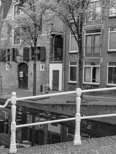 Die Holländischen Städte Alkmaar Und Delft — Stockfoto