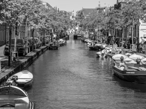 Les Villes Hollandaises Alkmaar Delft — Photo