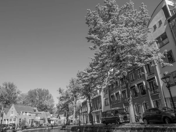 Las Ciudades Holandesas Alkmaar Delft — Foto de Stock