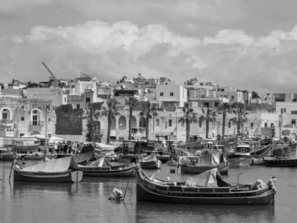 Isla Malta Mar Mediterráneo — Foto de Stock