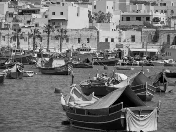 Île Malta Dans Mer Méditerranée — Photo