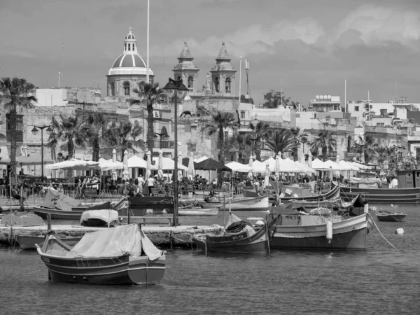 地中海中的玛尔塔岛 — 图库照片