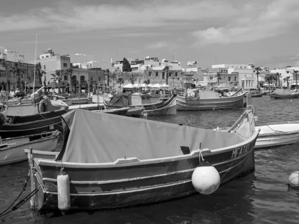 Île Malta Dans Mer Méditerranée — Photo