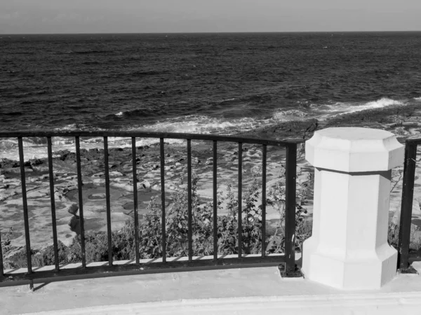 Île Malta Dans Mer Méditerranée — Photo