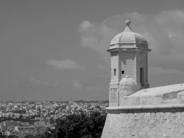 Île Malta Dans Mer Méditerranée — Photo