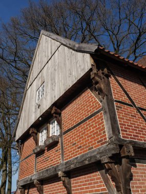 Alman Westphalia 'sında bahar geldi.