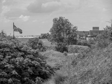 Kuzey denizindeki Alman Baltrum Adası.