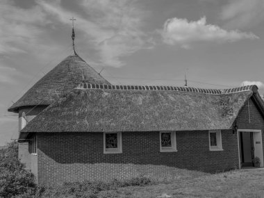 Kuzey denizindeki Alman Baltrum Adası.