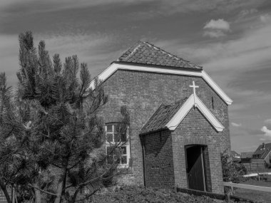 Kuzey denizindeki Alman Baltrum Adası.