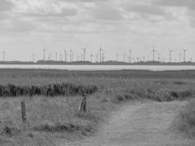 Kuzey denizindeki Alman Baltrum Adası.