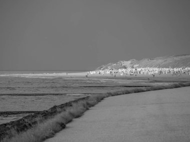Kuzey denizindeki Alman Baltrum Adası.
