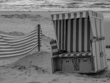 Kuzey denizindeki Alman Baltrum Adası.