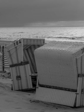 Kuzey denizindeki Alman Baltrum Adası.