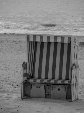 Kuzey denizindeki Alman Baltrum Adası.