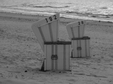 Kuzey denizindeki Alman Baltrum Adası.