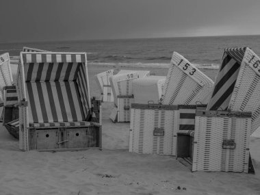 Kuzey denizindeki Alman Baltrum Adası.