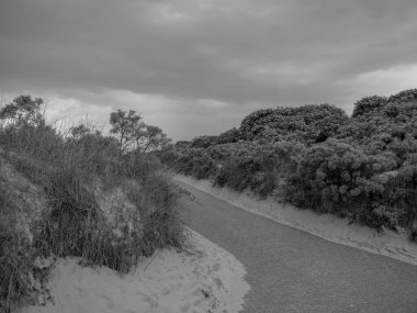 Kuzey denizindeki Alman Baltrum Adası.