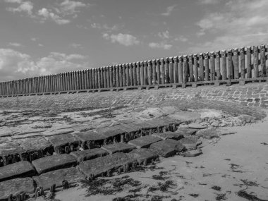 Kuzey denizindeki Alman Baltrum Adası.
