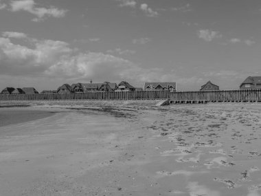 Kuzey denizindeki Alman Baltrum Adası.