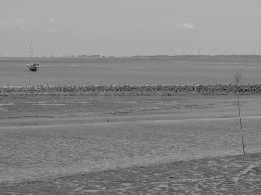 Kuzey denizindeki Alman Baltrum Adası.