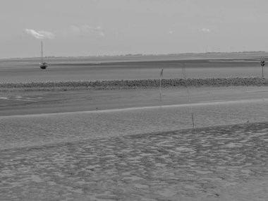 Kuzey denizindeki Alman Baltrum Adası.