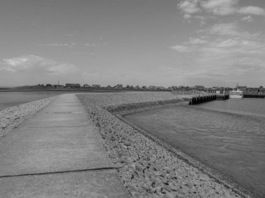 Kuzey denizindeki Alman Baltrum Adası.