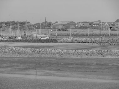 Kuzey denizindeki Alman Baltrum Adası.