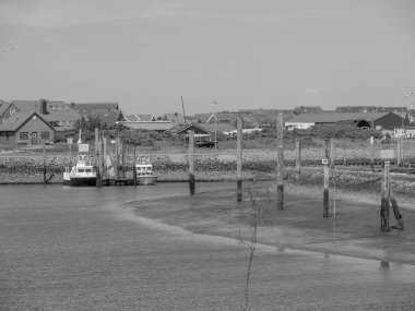 Kuzey denizindeki Alman Baltrum Adası.