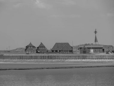 Kuzey denizindeki Alman Baltrum Adası.