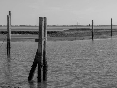 Kuzey denizindeki Alman Baltrum Adası.