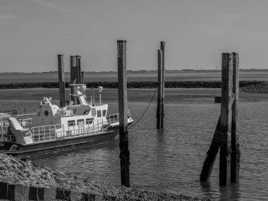 Kuzey denizindeki Alman Baltrum Adası.